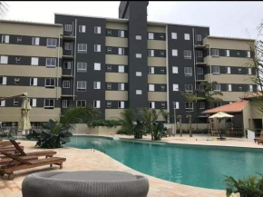 Jardim das Palmeiras II Home Resort JP2 Ubatuba - Apartamento com 2 Dorms, 1 Suíte, Churrasqueira Gourmet, Piscinas, Sauna e Salão de Jogos